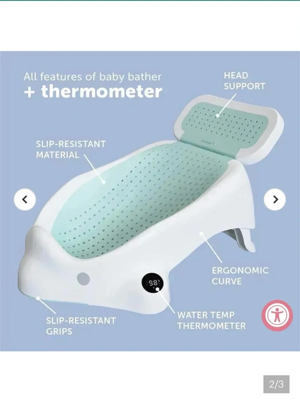 Jool baby Baby Bath Support Infant Bath Seat bathtub